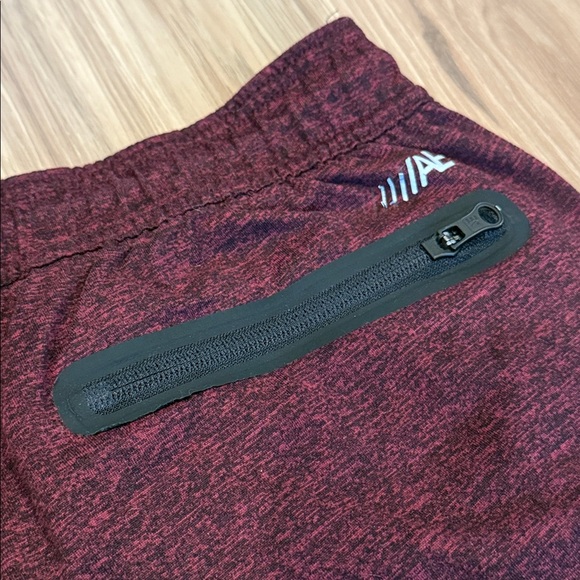 Men’s American Eagle Flex Athletic Shorts Black Zippered side Pockets Medium M - Picture 5 of 5